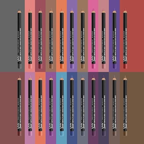 NYX PROFESSIONAL MAKEUP Suede Matte Lip Liner, Velvety-Smooth, Long-Lasting Formula For A Defined Lip Makeup Look - Girl Bye (Purple) thumbnail 4