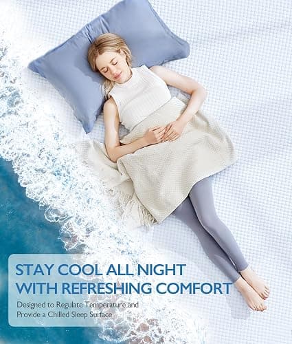 SINWEEK 3 Inch Twin Cooling Memory Foam Mattress Topper for Pressure Relief, Thick Bed Mattress Pad with Cooling Soft Cover and Adjustable Straps, CertiPUR-US Certified - Twin - 3 inch thumbnail 8