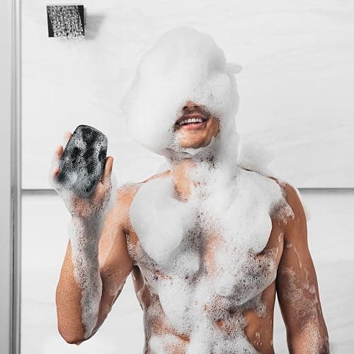 MANSCAPED® The Body Buffer Premium Silicone Scrubber for Nourishing, Cleaning & Exfoliating Your Skin - Lather Boosting Bristles with Ergonomic No-Slip Handle, Long-Lasting & Easy to Clean (1-Pack) thumbnail 7