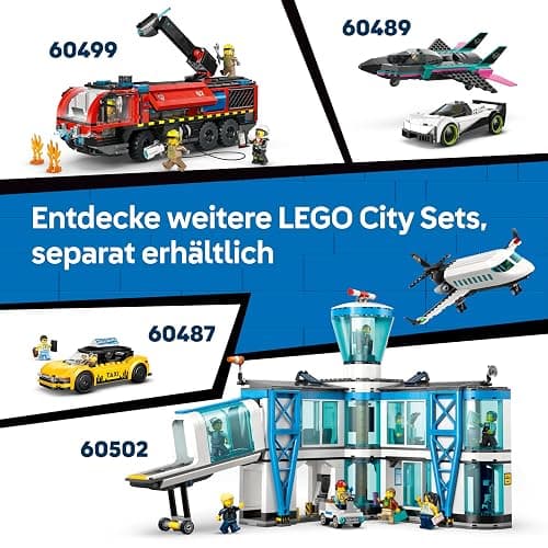 LEGO City Motorradtransporter - Spielzeug zur Förderung der Feinmotorik mit Transporter, 2 Motorrädern, 2 Minifiguren, Rampe und Zubehör - Geburtstagsgeschenk für Jungen ab 4 Jahren - 60491 thumbnail 9