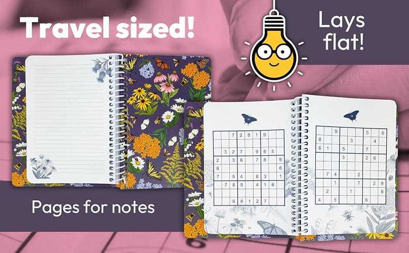 Pocket Puzzle Sudoku: Puzzles for Sharp Mind, Smaller Travel Sized (Brain Busters) thumbnail 3