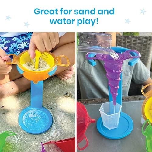 hand2mind Starter Science Funnels, Science Lab Equipment, Sifting Toys, Sand Sifter, Water Table Toys, Sensory Play Toys, Educational Science Kits, Kids Chemistry Set, Science Supplies for Classroom thumbnail 5