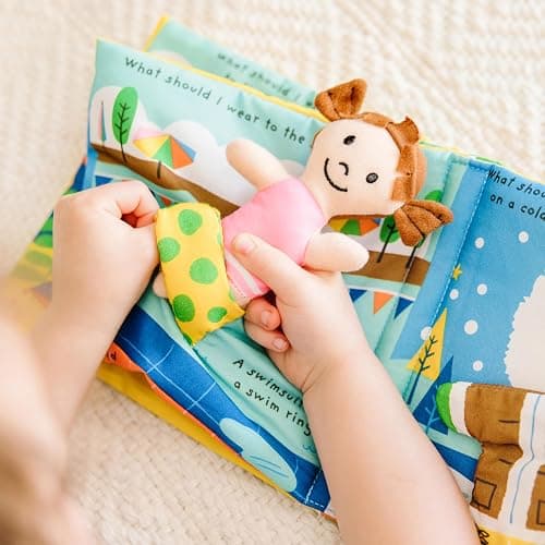 Melissa & Doug Soft Activity Baby Book - What Should I Wear? thumbnail 5
