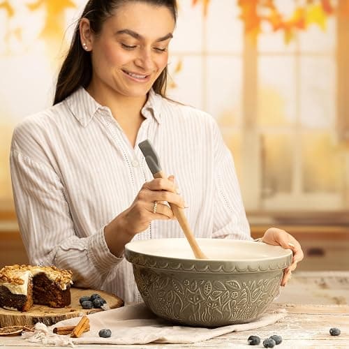 Mason Cash | In the Forest S12 Fox Embossed Mixing Bowl - 4.25 Quart thumbnail 6