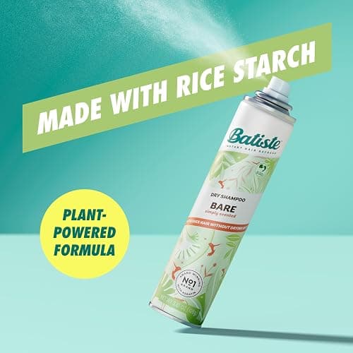Batiste Dry Shampoo, Bare Fragrance, Refresh Hair and Absorb Oil Between Washes, Waterless Shampoo for Added Hair Texture and Body, 5.71 oz thumbnail 7