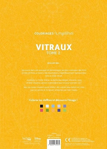 Coloriages mystères Disney - Vitraux Tome 2 thumbnail 2