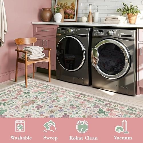 floral area rug ! thumbnail 6
