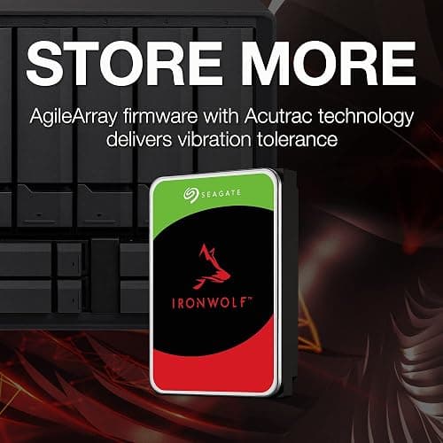 Seagate IronWolf 6TB, Unità disco interna, per NAS RAID, NAS, 3.5", SATA 6 GB/s, 7200 RPM, FFP, Data Rescue Service (ST6000VNZ06) thumbnail 3