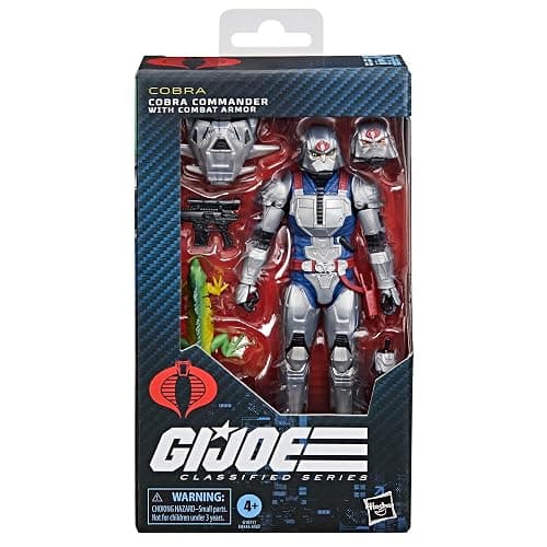 G.I. Joe Classified Series #168, Cobra Commander with Combat Armor, Collectible 6 Inch Action Figure with 7 Accessories | G.I. Joe Classfied 6 Inch Action Figure Wave 22 - Cobra Commander with Combat Armor #168 thumbnail 3