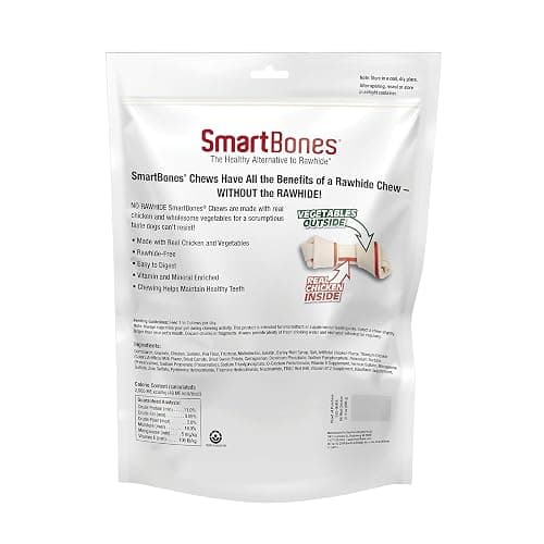SmartBones Mini Bones with Real Chicken 56 Count, Rawhide-Free Chews for Dogs thumbnail 2
