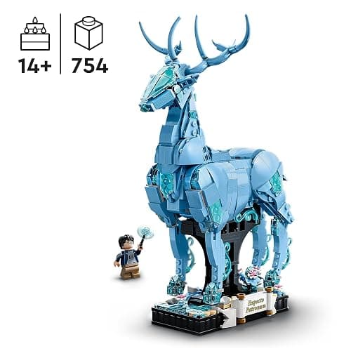 Lego Harry Potter Expecto Patronum 76414 Collectible 2-in-1 Building Set; Birthday Gift Idea for Teens or Fans Aged 14 and Up; Build and Display Patronus Set for Fans of The Wizarding World thumbnail 3