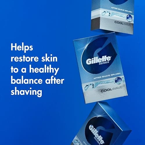 Gillette Series Cool Wave After Shave, Aftershave for Men, After Shave Cologne Men, 3.3 fl oz, 100 ml, After Shave Lotion for Men, Post Shave Balm Men, Aftershave, Mens Aftershave, Aftershave Balm thumbnail 3