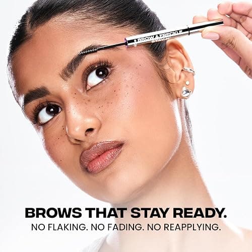 Sacheu Brow & Freckle STAY-N Tinted Eyebrow Gel & Faux Freckle Pen — 2-in-1 Longwear Water Resistant Brows Tint, Cruelty-Free & Vegan, Caramel Latte thumbnail 8