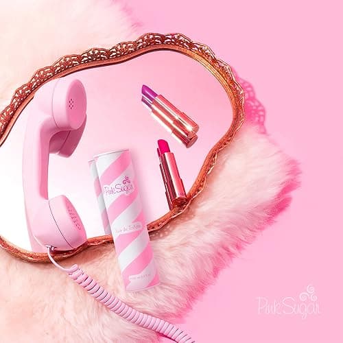 Pink Sugar Eau de Toilette Perfume for Women, Floral + Fruity Scent, Notes of Raspberry, Cotton Candy, and Vanilla, Sweet and Sensual Fragrance thumbnail 2
