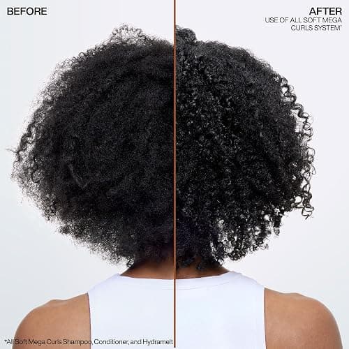 Redken All Soft Mega Curls Shampoo For Extremely Dry Curly & Coily Hair - Nourishes & Softens Severely Dry Hair, Sulfate Free thumbnail 8