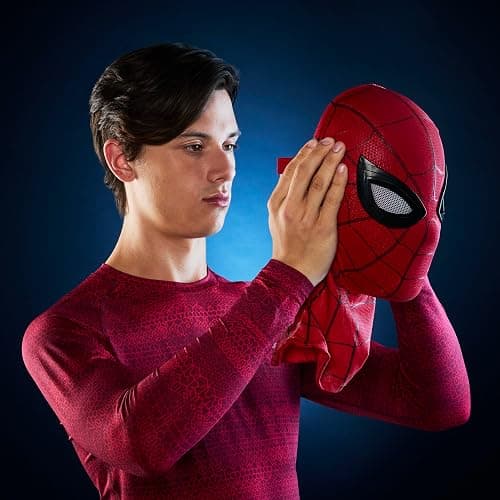 Spider-Man Marvel Legends Series Homecoming Electronic Expressive Mask, Premium Interactive Roleplay Gear for Adults thumbnail 11