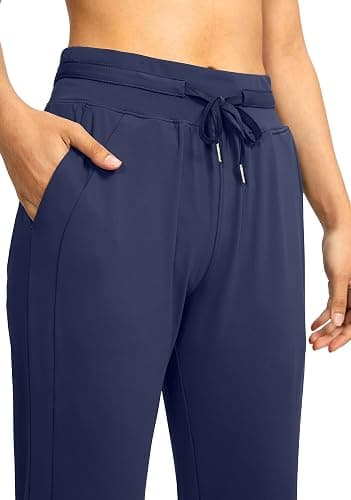 G Gradual Women's Joggers Pants with Zipper Pockets High Waisted Athletic Tapered Sweatpants for Women Workout Lounge thumbnail 4