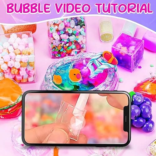 ZiZa Nano Tape Bubble Kit for Kids, Nano Tape Squishy Maker Making Kit, Birthday Toys Gifts for 4 5 6 7 8 9 10 Year Old Girls Girl, Kids Toys for Girls 4-6 6-8 8-10 10-12 thumbnail 7