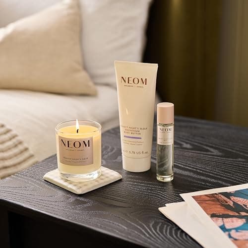 Neom - Magnesium Body Butter | 6.76 Fl Oz (200ml) | Lavender, Chamomile, & Patchouli | Lotion for Sleep with Essential Oils | 100% Natural Fragrances | Nourish & Soften | Signature Sleepy Scent thumbnail 8