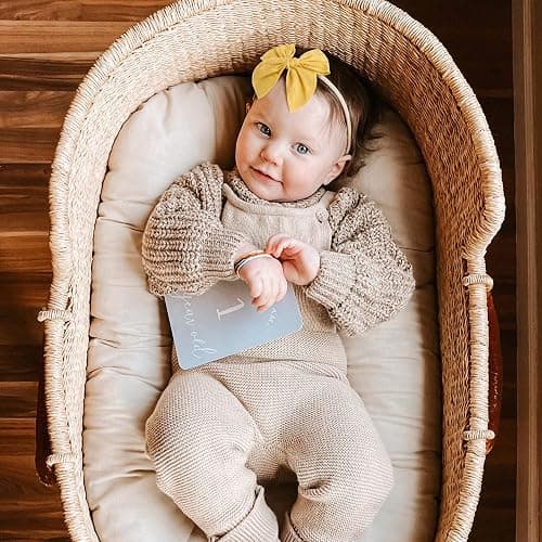 Niceye Baby Girl Bows and Headbands, Stretchy Nylon Hairbands Hair Bows for Newborns, Infants, Toddlers - Handmade Baby Hair Accessories for Girls thumbnail 5