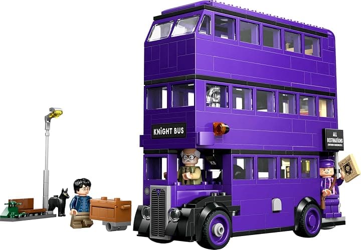 LEGO Harry Potter Knight Bus Adventure - Wizarding World Toy with 5 Collectible Minifigures plus Accessories incl. Wands - Prisoner of Azkaban Gift for 8+ Year Old Girls & Boys - 76446 thumbnail 10