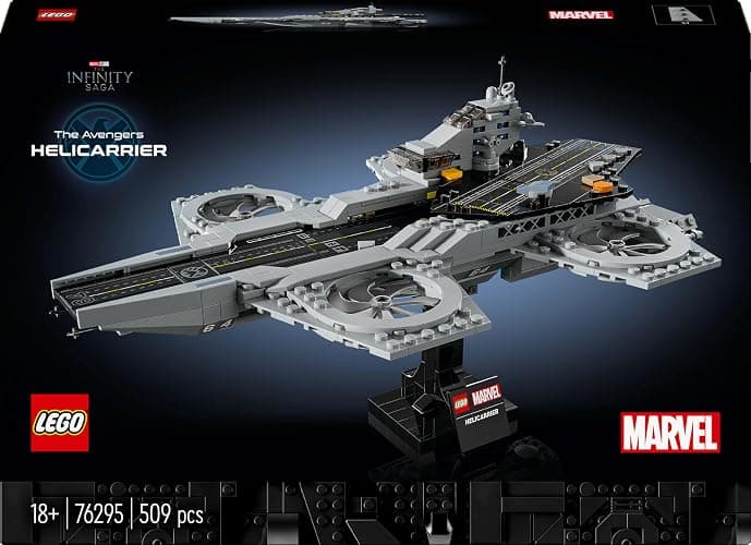 Lego 76295 Avengers Helicarrier 509 Pieces Marvel Infinity Saga thumbnail 8
