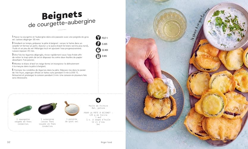 Le grand livre de l'AIR FRYER: 150 recettes croustillantes avec juste une goutte d'huile ! thumbnail 2