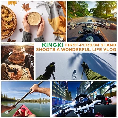 KINGKI Mobile Phone Chest Strap Harness Mount Head Strap Holder Kit for POV/VLOG,Cell Phone Clip Compatible with iPhone,Samsung,GoPro Hero 12, 11,10, 9, 8, AKASO,DJI Osmo,and Action Cameras… thumbnail 7