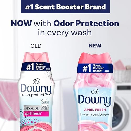 Downy April Fresh In-Wash Laundry Scent Booster Beads, 24 oz, laundry scent beads, Long-lasting Freshness thumbnail 4