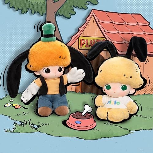 POP MART DIMOO WORLD × DISNEY Series-Vinyl Plush Keychain Blind Box, Random Design Action Figures thumbnail 5