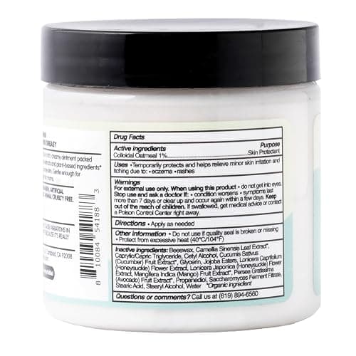 TUBBY TODD All Over Ointment Baby Eczema Cream, Everyday Multi-Purpose Baby Skin Relief Cream, Sensitive and Dry Skin, Rash & Irritation - Steroid & Gluten Free, Fragrance-Free, 8 oz, 2 Pack thumbnail 7