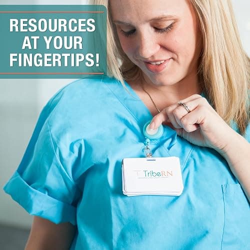 BadgeGuru 2.0 by Tribe RN - 49 Nursing Badge Reference Cards - Comprehensive Clinical Guide for Students & Critical Care RNs - Nursing Badge Cards Designed by Experienced Nurses and Educators thumbnail 8