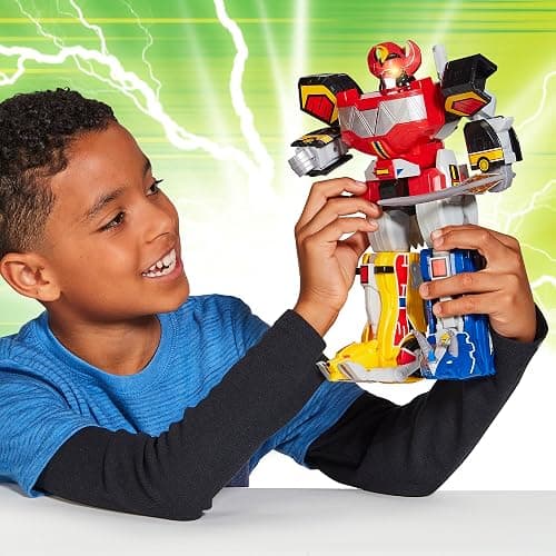POWER RANGERS Mighty Morphin Re-Ignition - Ultimate Megazord Electronic Figure by Playmates Toys thumbnail 2