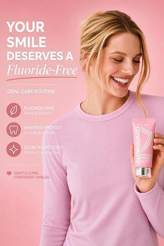SMILE NOVA Sonic Lux™ Pink Electric Toothbrush for Adults – Luxury Rechargeable Sonic Electric Toothbrush with Travel Case with GlowGuard Nano-Hydroxyapatite Whitening Toothpaste & 6 Brush Heads thumbnail 7