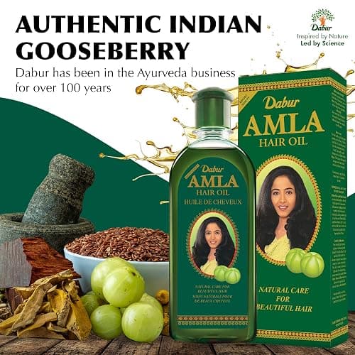 Dabur Amla Hair Oil - Indian Natural Hair Care for Beautiful, Healthy and Moisturized Hair and Scalp (200ml) thumbnail 4