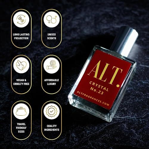 ALT. FRAGRANCES Crystal No. 23 Extrait de Parfum Unisex Perfume Inspired by Baccarat Rouge 540 Perfume 60ml thumbnail 2