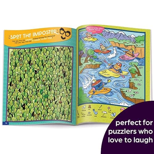 Silliest Hidden Pictures Puzzles Ever: Search-and-Find Book for Kids 6 and Up with Over 1,000 Hidden Objects, Road Trip Games, Silly Jokes and Wacky ... for Hours of Fun (Highlights Hidden Pictures) thumbnail 7