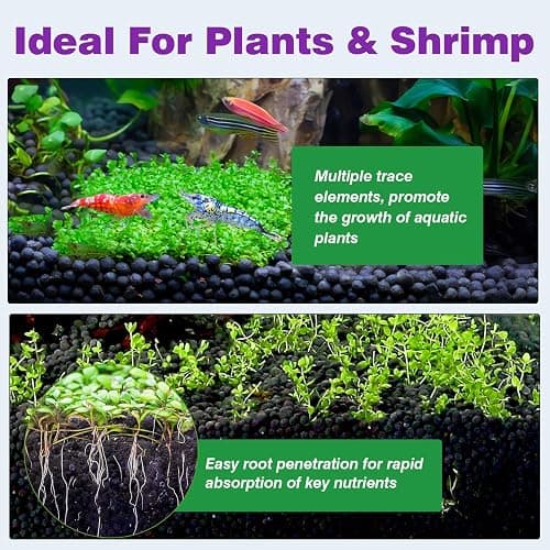 Hygger CO2 Upgraded Aquarium Soil Water Grass Mud, Ideal for Fish Tank Aquascaping Aquarium Substrate Soil for Plants and Shrimps, No Need to Wash (8.8 Pounds) thumbnail 5
