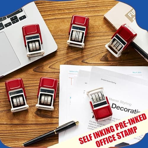 Self-Inking Dated Stamps  thumbnail 2