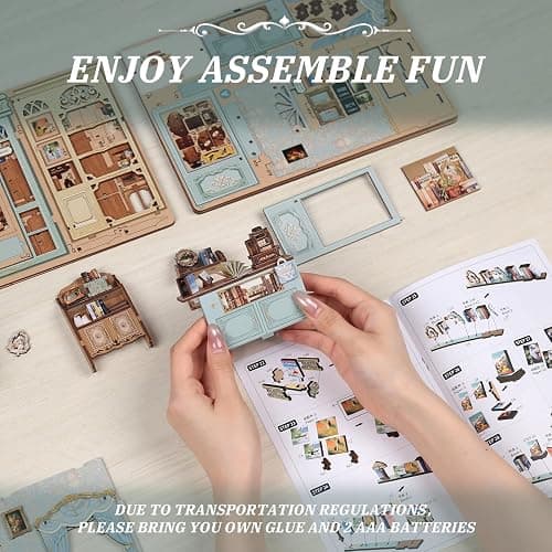 CUTEBEE Book Nook Kit  thumbnail 2