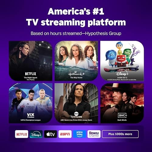 Roku Smart TV 2025 – 32-Inch Select Series, 1080p Full HD TV – Roku TV with Voice Remote – Flat Screen LED Television with Wi-Fi for Streaming Live Local News, Sports, Family Entertainment thumbnail 2