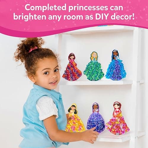 Skillmatics Poke-in Art - Magical Princesses, Mess-Free Fun for Kids, DIY Wood Craft Kits, Creative Activity, Christmas Gifts for Girls & Boys Ages 4, 5, 6, 7, 8, 9 thumbnail 6