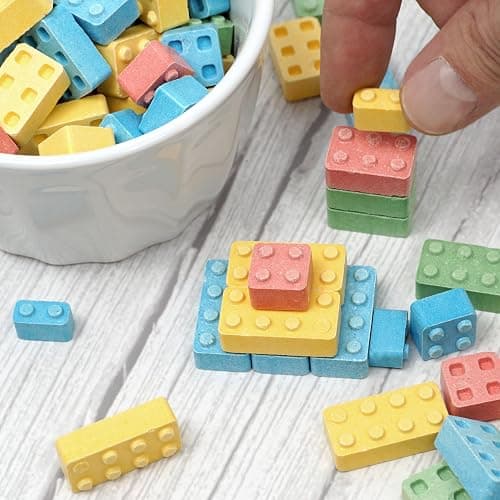 Blox Candy, 3 Pound Bag, Blocks Candy, Edible Assorted Candy thumbnail 4