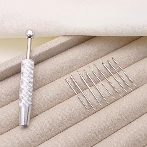 Piercing Taper Ball Grabber Tool Stainless Steel Nose Ear Piercing Kits | Nose Septum Eyebow Helix Conch Tragus Daith Piercing Jewelry Changing Tool,14G 16G 18G 20G Flat Back Earrings Applicator Tool thumbnail 6