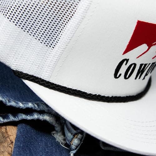 Whiskey Bent Hat Company Authentic 5-Panel Snapback Trucker Hat - Cowboy Killer 2.0 Cowpoke Embroidered Logo thumbnail 4