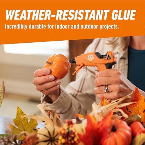 Gorilla Mini Hot Glue Gun Kit (Pack of 1 Mini Hot Glue Gun and 30 Sticks) - Dual Temp, Precision Nozzle, and Easy Squeeze Trigger thumbnail 5
