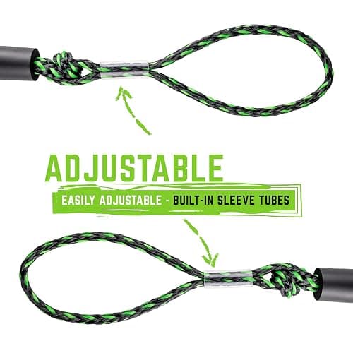 Gradient Fitness Bungee Dock Line – Shock-Absorbing Boat Rope for Jet Ski, Kayak, Pontoon & Small Boats – Stretchable Mooring Line thumbnail 6