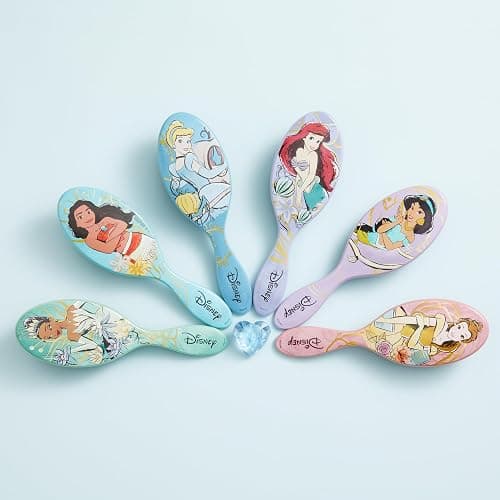 Wet Brush Disney Original Hair Detangler, Ariel (Elegant Princess), Ultra-Soft IntelliFlex Bristles, Detangling Brush Glides Through Tangles (Wet Dry & Damaged Hair), Women & Men thumbnail 12