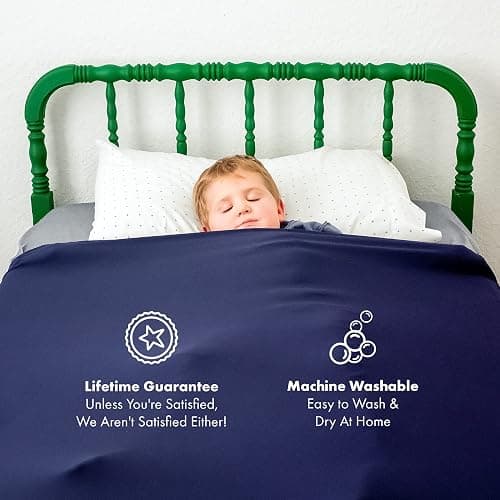Harkla Compression Sheet for Kids - Full Compression Sheets for All Night Comfort - Breathable and Stretchy, Great for a Calming Sleep Experience - Sensory Bedsheets for Kids - Makes Great Gifts thumbnail 7