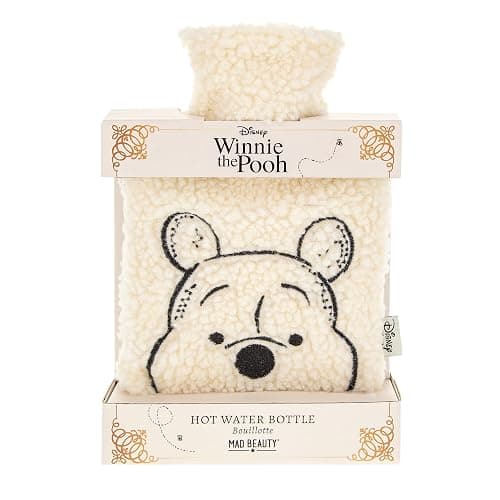 Winnie The Pooh Hot Water Bottle, Disney | Mad Beauty| Washable & Removable Cozy Outer Sleeve, Self-Care & Comfort Gift, Reliable & Durable Design - Image 1